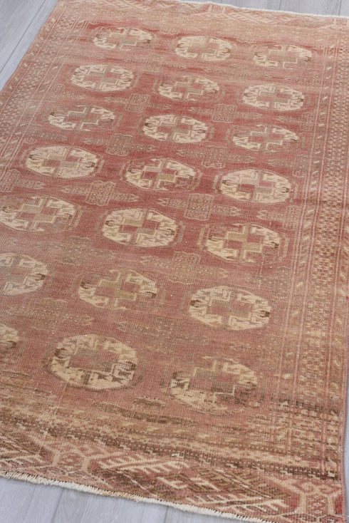 Antique Bokara Area Rug (3' x 5')